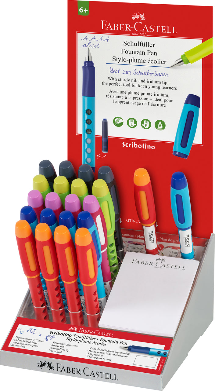 DISPLAY 20+2 BUC STILOU SCOLAR FABER-CASTELL DISPLAY 20+2 BUC STILOU SCOLAR FABER-CASTELL